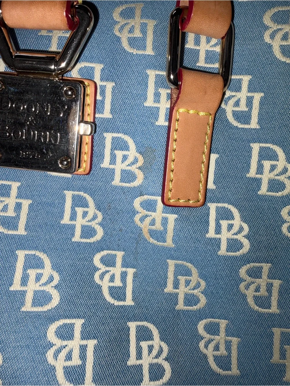 Dooney & Bourke denim bucket bag